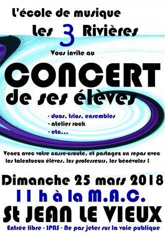 Affiche 25 03 2018