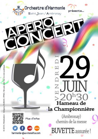 Afficheohsja aperoconcert 29juin2018 0105201810h45