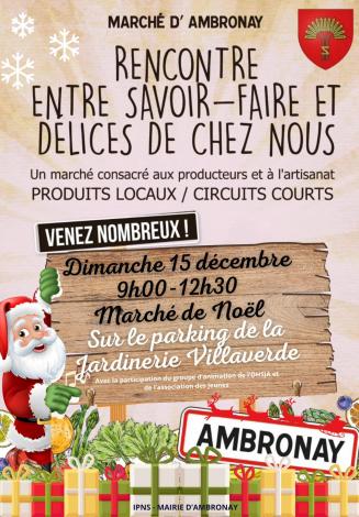 Marche d ambronay noel 15 decembre 2024 avec l ohsja